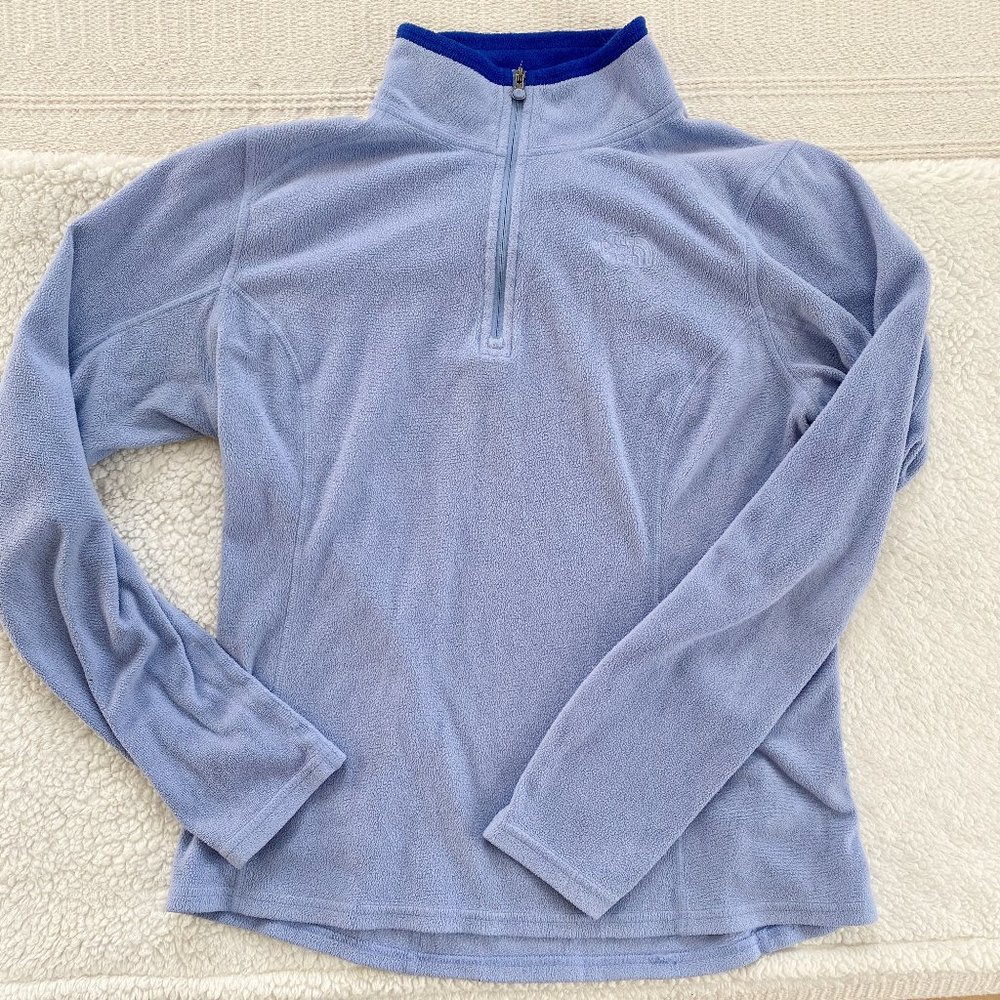 North Face Quarter Zip Fleece Pullover